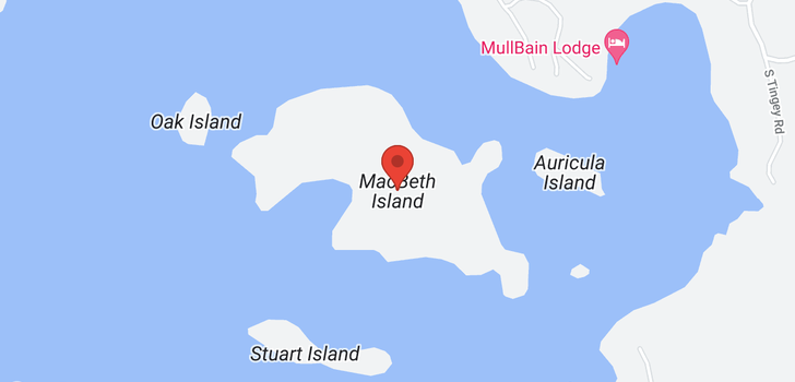 map of 232 MACBETH ISLAND